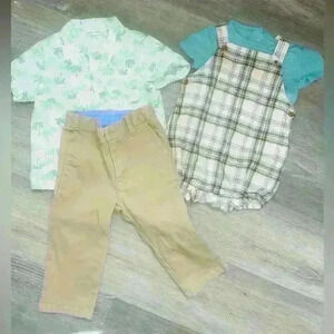 JANIE & JACK BABY BOY BUNDLE SIZE 6-12 months & 12-18 months like new condition
